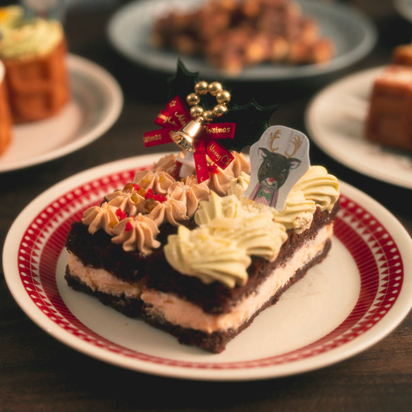 R.L waffle cake Xmasブラウニードルチェ 5個入【イオンのクリスマス】　商品画像4
