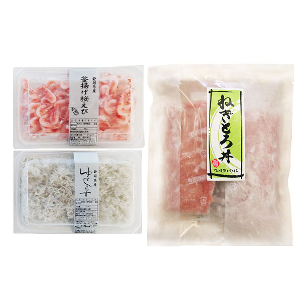 釜揚げ桜えびしらす・まぐろ丼の具付【超！春トク祭り】　商品画像4