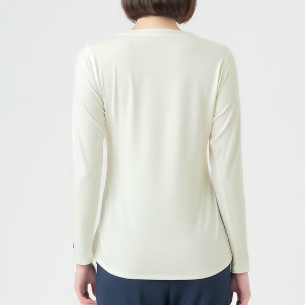 リカバリーサポートウェア ルームウェア レーヨンニット 無地 上下セット(サイズL)【限定10点】【母の日・ソーシャル対応可】　商品画像4