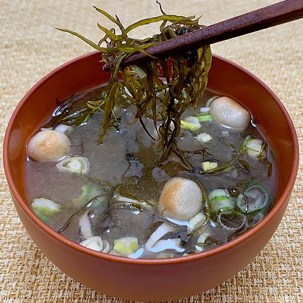 簡易包装 国産海藻の即席みそ汁「MISO SOUP」10食セット【おいしいお取り寄せ】　商品画像4