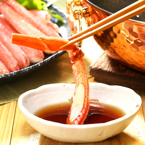 北海道えりも産 不揃い生おおずわいがに(お刺身しゃぶしゃぶ用)500g×2[1957]【北海道フェア】　商品画像4