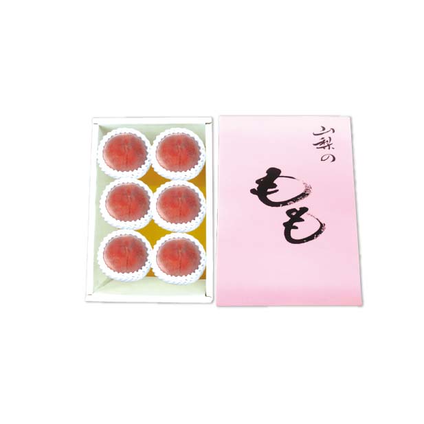 山梨県産 JAふえふき八代支所 もも (1.5kg・6玉)【お届け期間:7月5日〜8月15日】【KN】　商品画像1