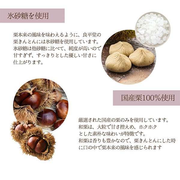 良平堂 焼き栗きんとん くりころん 6個入【秋のうまいもの市】　商品画像4