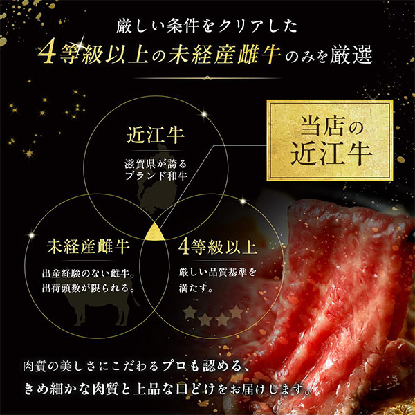 滋賀 近江牛 希少部位6種盛(部位ランダム) 400g 【ブラックフライデー】【NN】　商品画像4