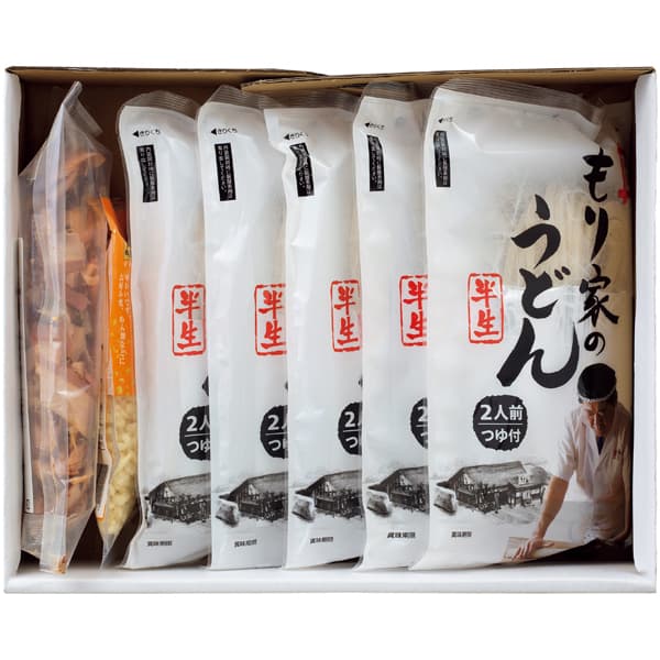 もり家 もり家のぶっかけうどんセット 【夏ギフト・お中元】 [UP-5]　商品画像5
