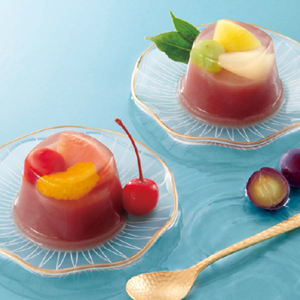 ひととえ 贅沢フルーツの水ようかん【夏の贈りもの・お中元】[FYA-30]　商品画像5