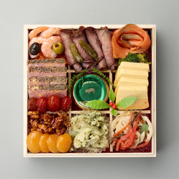 祇おん江口監修 慶雲 与段重【4人前・65品目】【イオンのおせち】　商品画像5