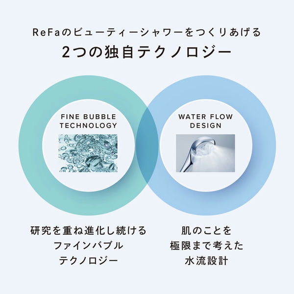 MTG ReFa FINE BUBBLE U ホワイト シャワーヘッド(R4653)【雑貨】　商品画像5