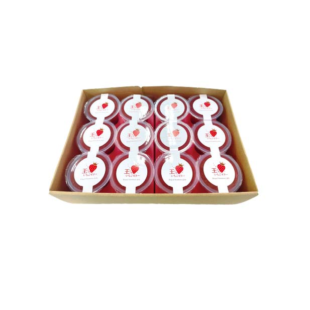 栃木 いちごの里ファーム 王さまのいちごゼリー(12個入)【お届け期間:7月1日〜9月10日】【KN】　商品画像4