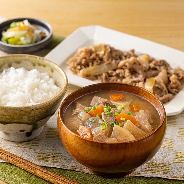 吉野家 レトルトとん汁5袋 (L7670)【サクワ】　商品画像5