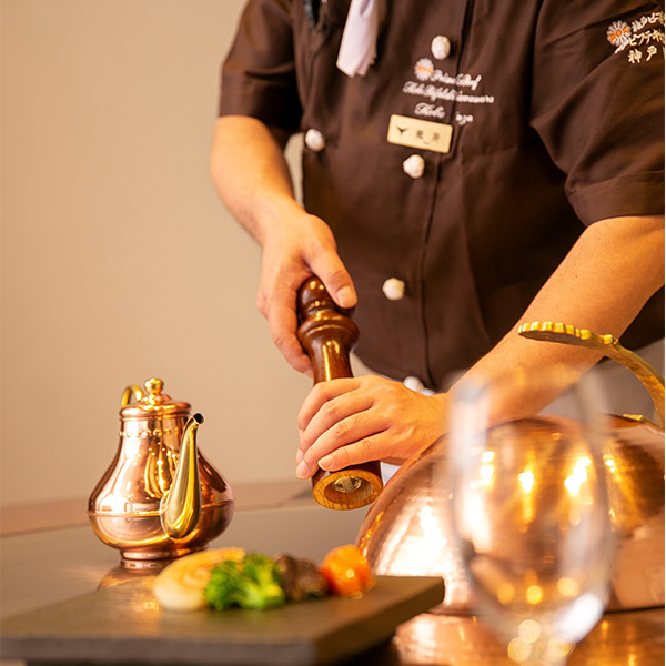 兵庫 ビフテキのカワムラ 神戸ビーフ生ハンバーグ4個セット 神戸ビーフ生ハンバーグ160g×4【NN】　商品画像5