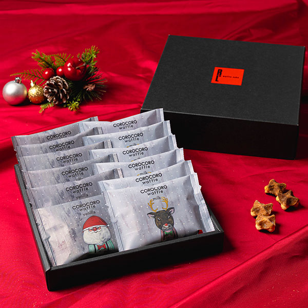 R.L waffle cake コロコロワッフル バニラ・ミルク 各6袋入【イオンのクリスマス】 商品画像5