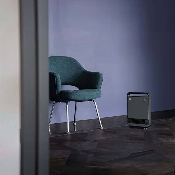 節電/室温センサー付 大風量セラミックヒーター グレー [CH-T2378GY]【雑貨】　商品画像5