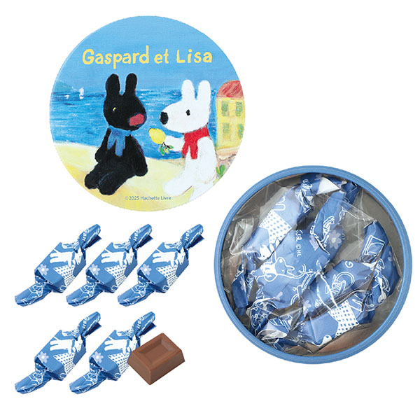 リサとガスパール リサとガスパールのなかよしペア缶【お届け期間：1月15日〜2月21日】【バレンタイン】　商品画像5