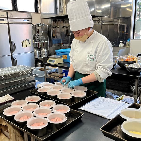 栃木 いちごの里ファーム いちごのダブルフロマージュと【空いちご】スカイベリーのチーズケーキ&ジャム二層デザート6個セット【KN】 商品画像5