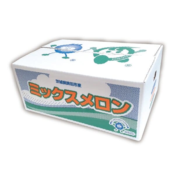 茨城県 JAほこた メロン3種ミックス3Lサイズ3玉入(アンデス・クインシー・イバラキング)【お届け期間:5月18日〜6月30日】【KN】　商品画像4
