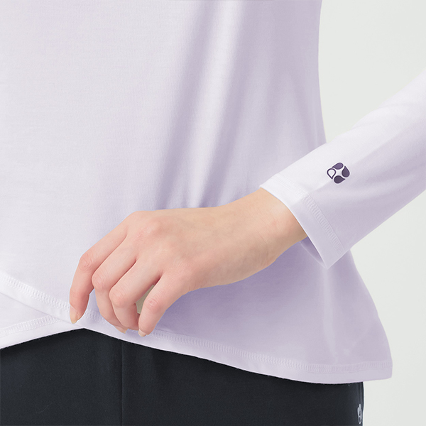 リカバリーサポートウェア ルームウェア レーヨンニット 無地 上下セット(サイズL)【限定10点】【母の日・ソーシャル対応可】　商品画像5