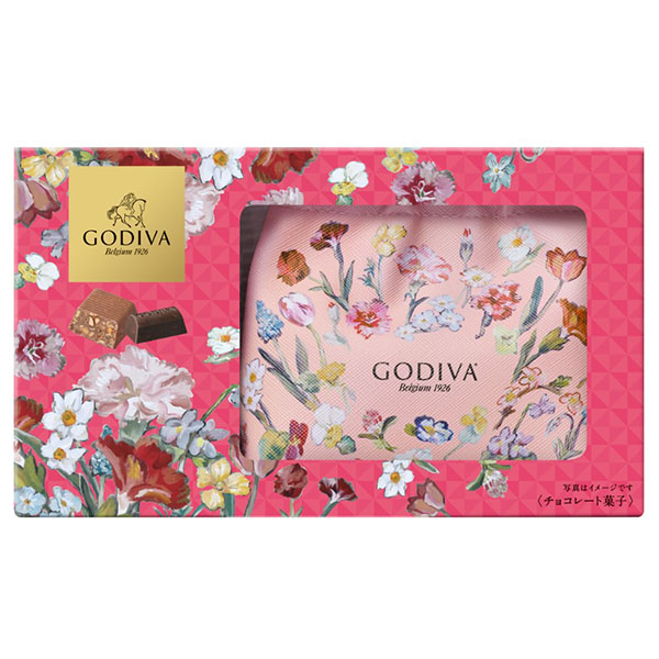 ゴディバ チョコレート ギフトセット ポーチ付き 【母の日・ソーシャル対応可】【春の贈りもの】【おいしいお取り寄せ】　商品画像5