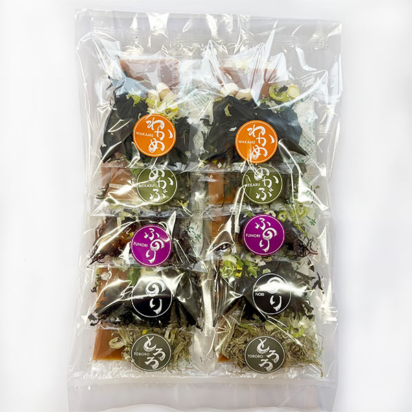 簡易包装 国産海藻の即席みそ汁「MISO SOUP」10食セット【おいしいお取り寄せ】　商品画像5