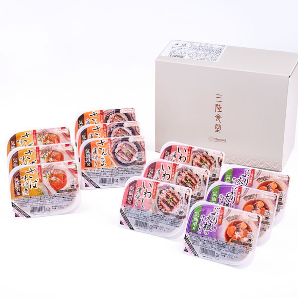 阿部長商店 三陸食堂すぐ食べられる魚惣菜 4種12パック[SISB-3333]【おいしいお取り寄せ】　商品画像5