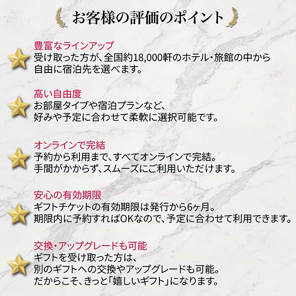 誕生日専用宿泊券・オーロラブルー【全国約18、000施設から選べる】Select(セレクト)【年間ギフト】　商品画像5