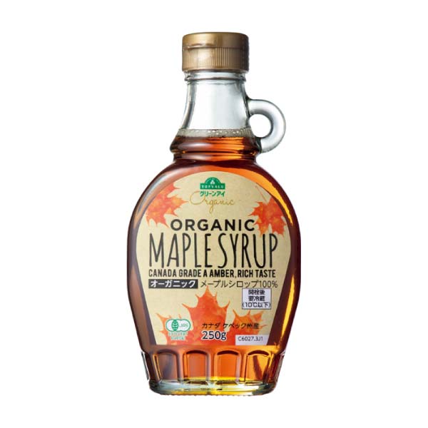 トップバリュ グリーンアイオーガニック オーガニック フルーツスプレッド＆メープルシロップセット【冬の贈りもの・お歳暮】[TVGE JAM5]　商品画像6