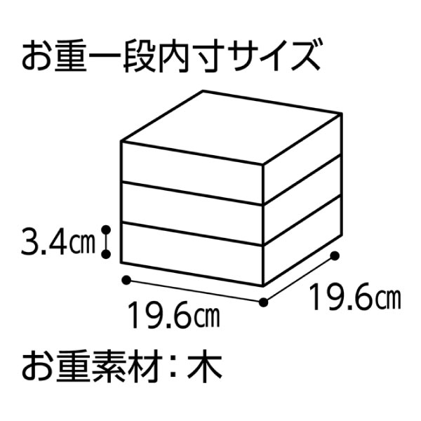 札幌グランドホテル 和洋中三段重「彩の宴」【4〜5人前・44品目】【イオンのおせち】 商品画像6