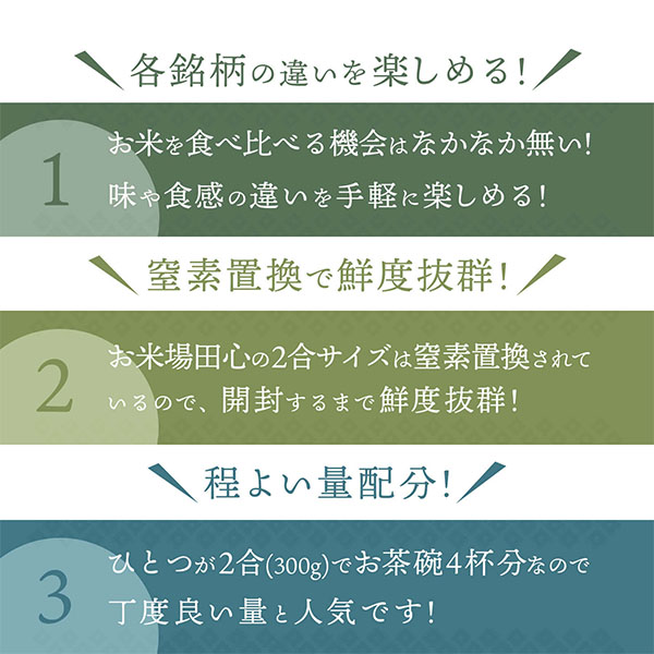 【令和6年度産】銘柄米食べ比べセット 2合×9種【初売り】　商品画像6