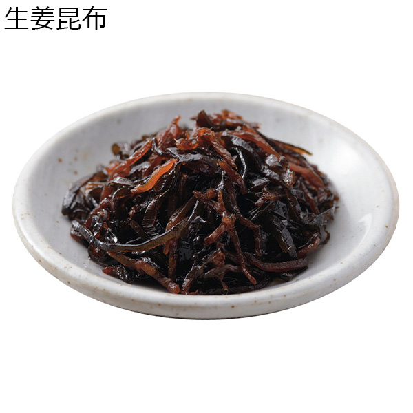 広島県尾道市 小さな油紙佃煮6品セット 昔ながらの昆布佃煮160g×1、特上しそ昆布160g×1、生姜入りいりこ100g×1、味の花100g×1、子もち昆布160g×1、生姜昆布160g×1【NN】　商品画像6