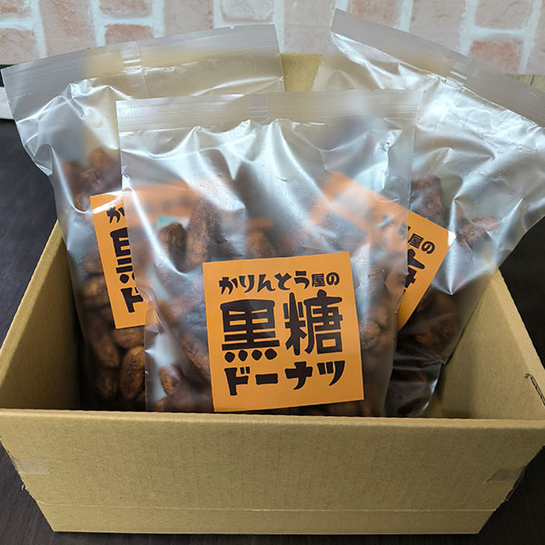 かりんとう屋の黒糖ドーナツ400g×3袋 (L8147)【サクワ】【直送】　商品画像6