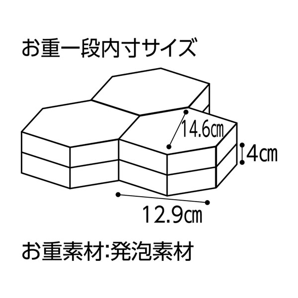 六角六段重【3〜4人前・52品目】【イオンのおせち】 商品画像7