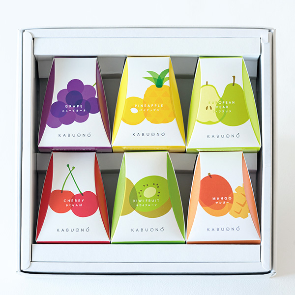 FRUITS-J KABUONO 果肉入りゼリー6個アソート【父の日】 商品画像7
