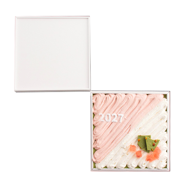 シェアするケーキ 抹茶とストロベリー【2〜3人前】【イオンのおせち】　商品画像7