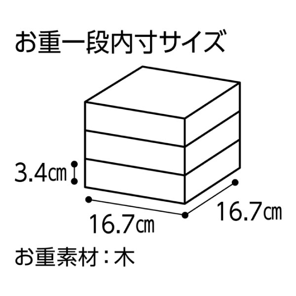 札幌グランドホテル 和洋中三段重「福の宴」【3〜4人前・40品目】【イオンのおせち】　商品画像7