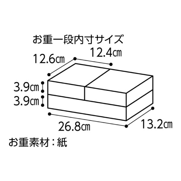京都しょうざん 和の個食おせち＆オードブル二段三重【2人前・46品目】【イオンのおせち】　商品画像7
