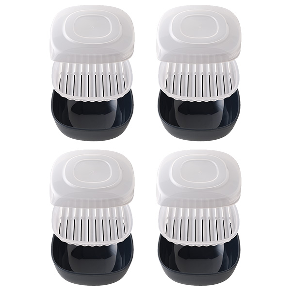 アーネスト ご飯がう米わん ダークグレー 4個組(R8191)【雑貨】　商品画像7