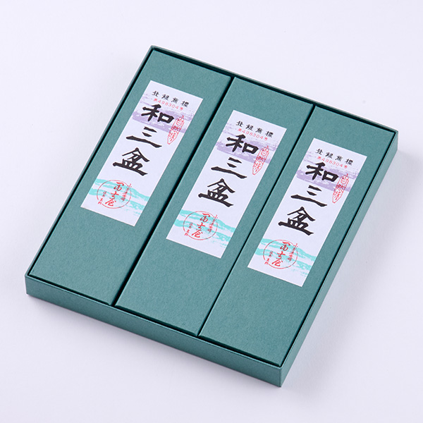 小男鹿本舗 冨士屋 和三盆 長箱  3箱入【年間ギフト】　商品画像7