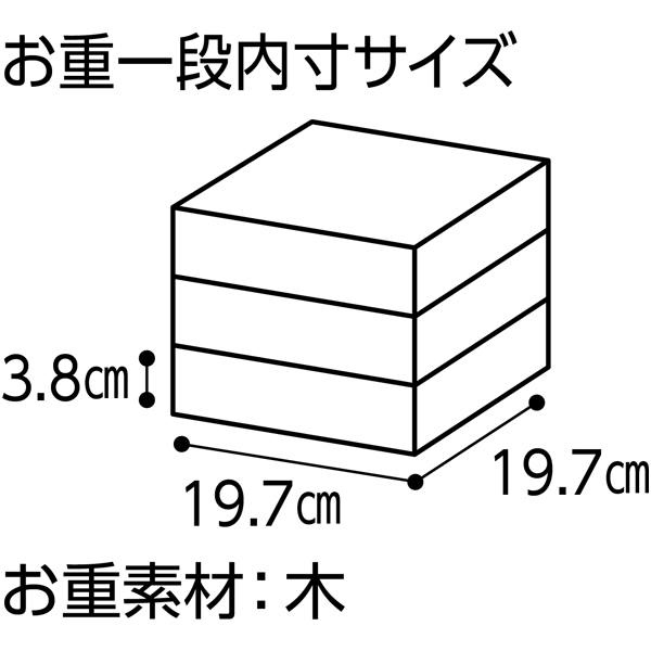 ぎをん や満文 青木庵 和風おせち三段重「福舞」【約4〜5人前・52品目】【イオンのおせち】　商品画像7