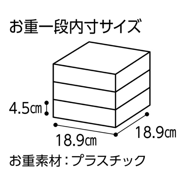 京都しょうざん 和洋三段重「紙屋川光悦」【3人前・54品目】【イオンのおせち】　商品画像8