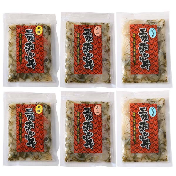 三陸産 ぶっかけ丼の具 100g×3種×各2【おいしいお取り寄せ】　商品画像8