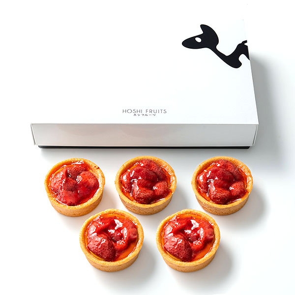ホシフルーツ あまおう苺のチーズケーキタルト 5個[HFAM-001]【おいしいお取り寄せ】　商品画像8
