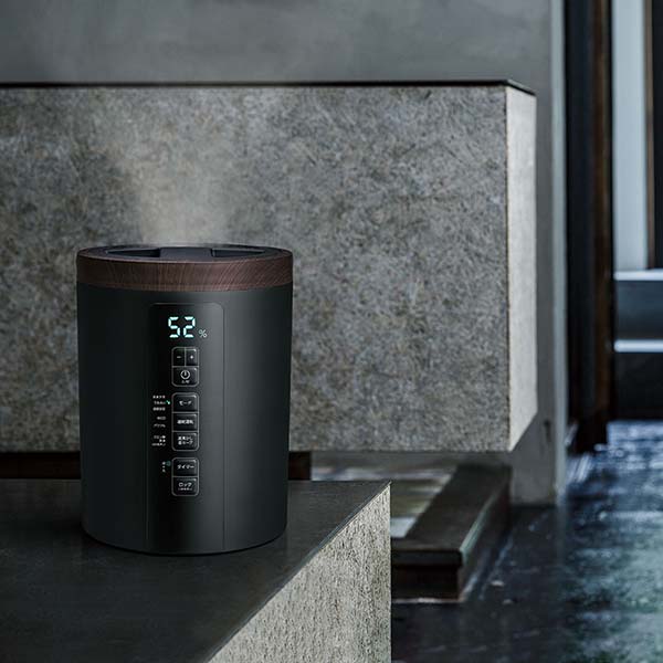 多機能スチーム加湿器「スチームポット」3L ブラック [ST-T2370BK]【雑貨】　商品画像8