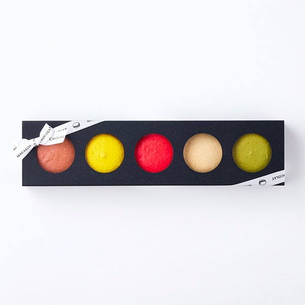 MACARON ET CHOCOLAT マカロン 5個BOX【おいしいお取り寄せ】 | 焼菓子