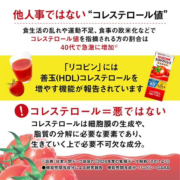 カゴメトマトジュース食塩無添加 720ml×15【ブラックフライデー】 商品画像8
