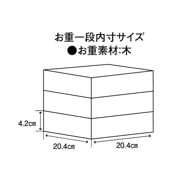 八百彦本店 和風三段重【4人前・45品目】【イオンのおせち】【中部地区お届け限定】【CB】　商品画像4