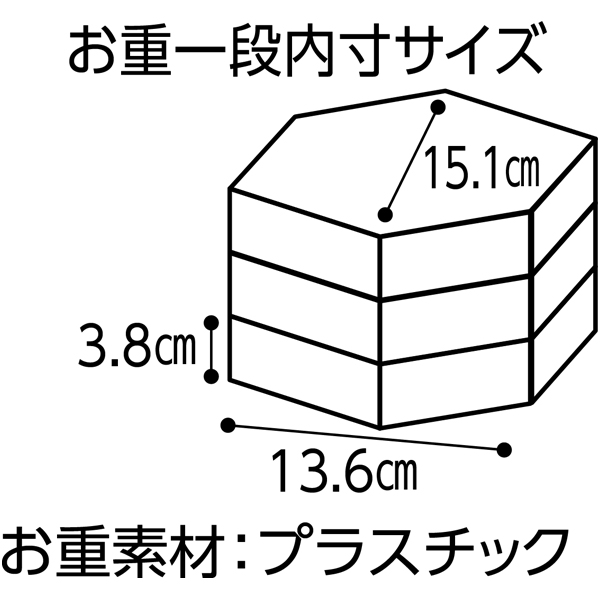 銀座花蝶 「ほのか」和洋三段重【2人前・38品目】【イオンのおせち】　商品画像9