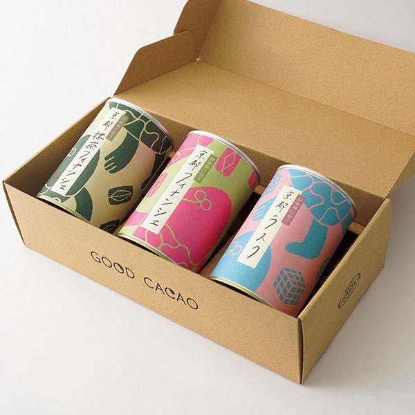GOOD NATURE MARKET GOOD CACAO 日本茶に合う焼き菓子缶3種セット【冬の贈りもの・お歳暮】 商品画像9
