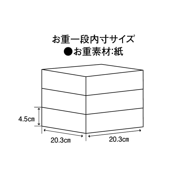 松浦商店 【雅】 和三段重【2〜3人前・49品目】【イオンのおせち】【中部地区お届け限定】【CB】 商品画像4