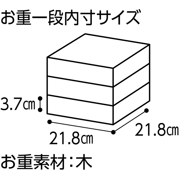 銀座ローマイヤ 洋風おせち三段重【5人前・25品目】【イオンのおせち】　商品画像5