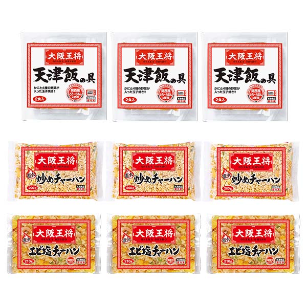 大阪王将天津チャーハンセット(チャーハン2種) (L8222)【サクワ】　商品画像9